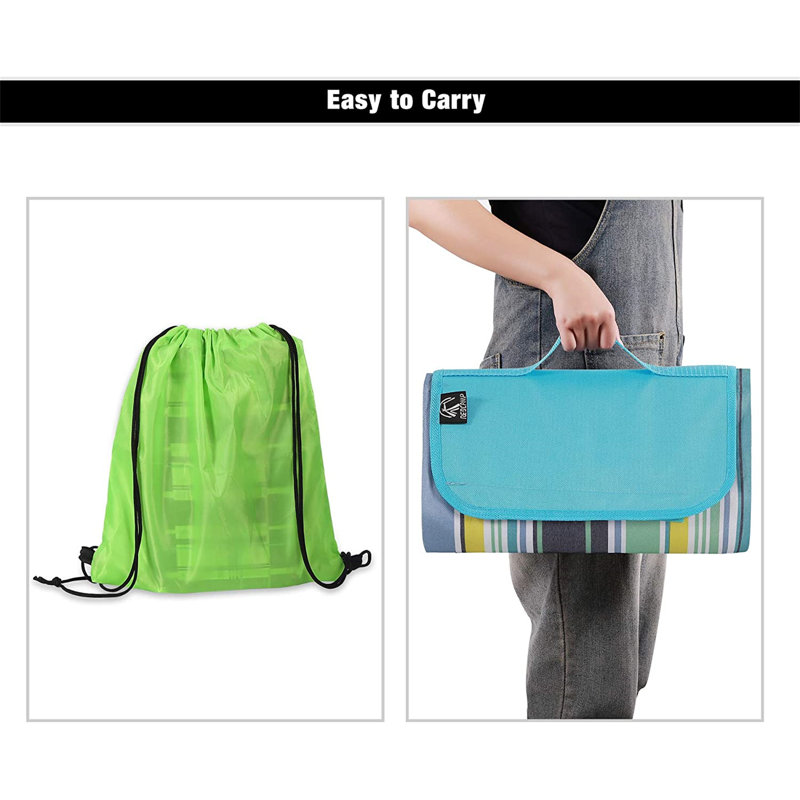 REDCAMP Outdoor Waterproof Oxford Picnic Blanket, Service for 4 Wayfair